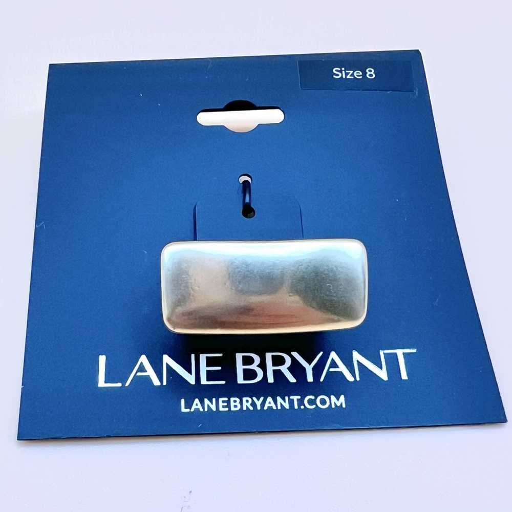Lane Bryant Gold Tone Ring, Size 8